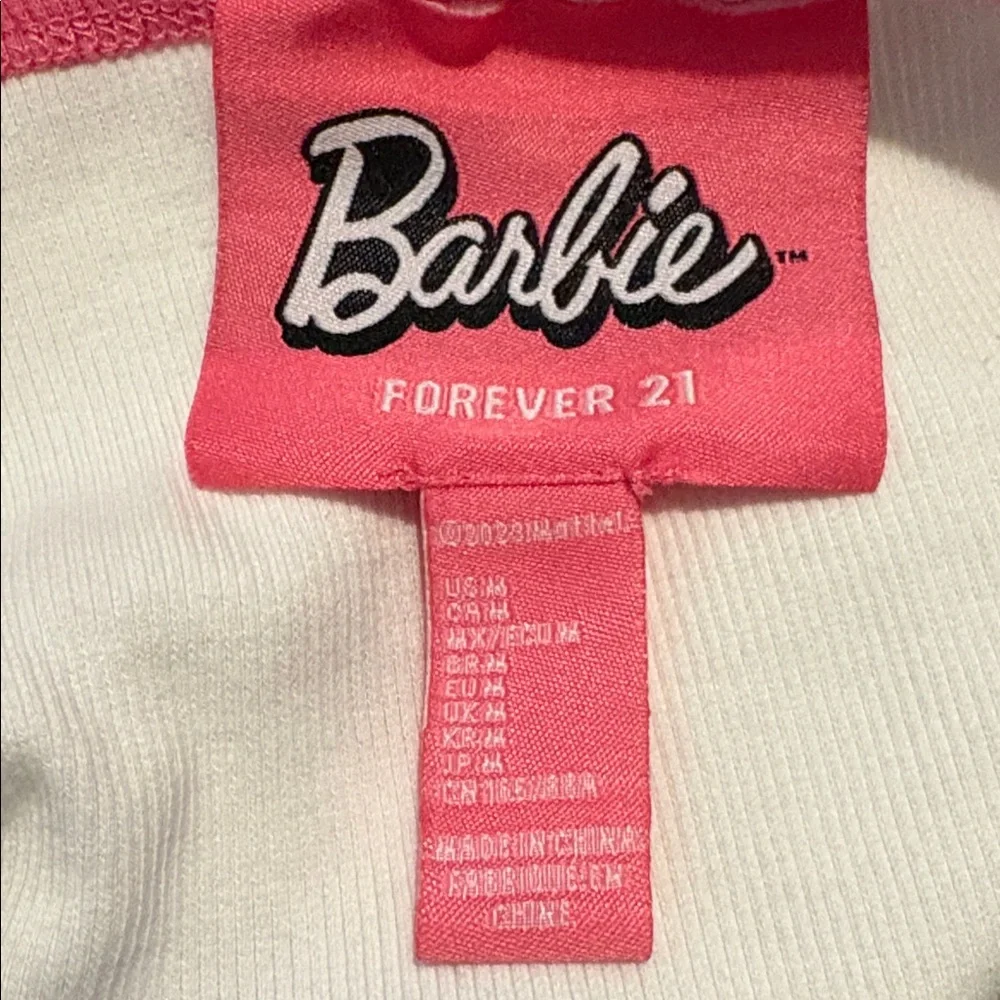 Barbie x Forever 21 Medium Halter Crop Top